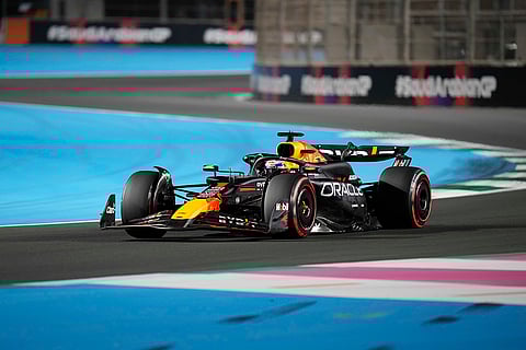 Saudi Arabia F1 GP Auto Racing qualifying session