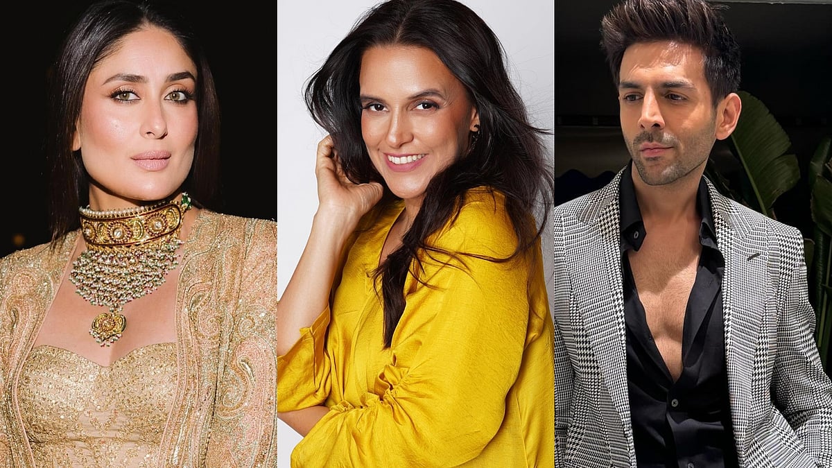 Kareena Kapoor, Neha Dhupia, and Kartik Aaryan