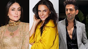 Kareena Kapoor, Neha Dhupia, and Kartik Aaryan