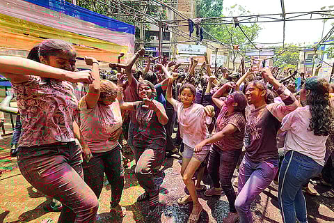 Holi in Hubballi