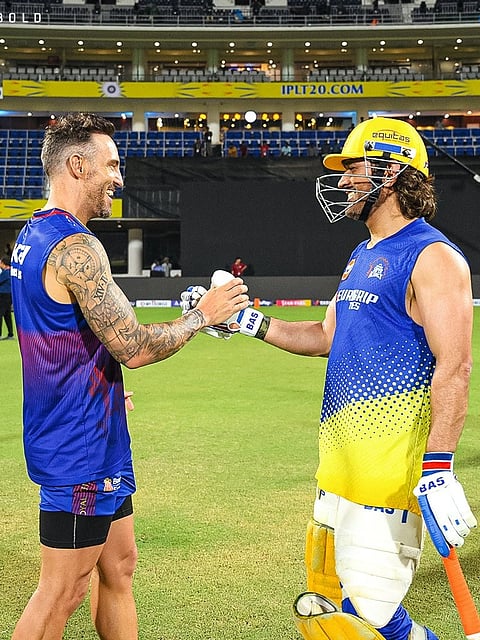 MS Dhoni, Faf Du Plessis