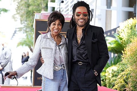 Lenny Kravitz Honoured With Star On Hollywood Walk Of Fame