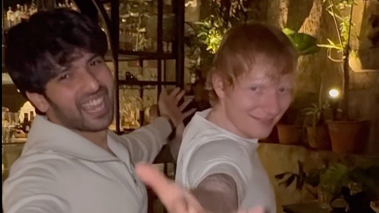 Instagram : Armaan Malik, Ed Sheeran
