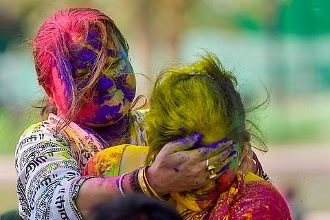 Holi celebrations in New Delhi