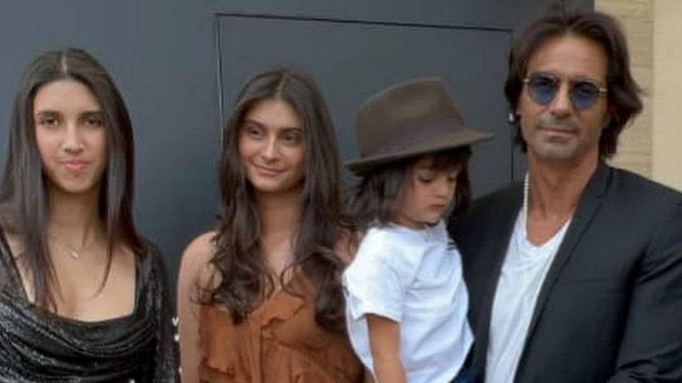 Instagram : Arjun Rampal with his kids