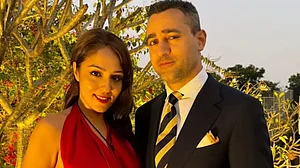 Instagram : Imran Khan and Lekha Washington