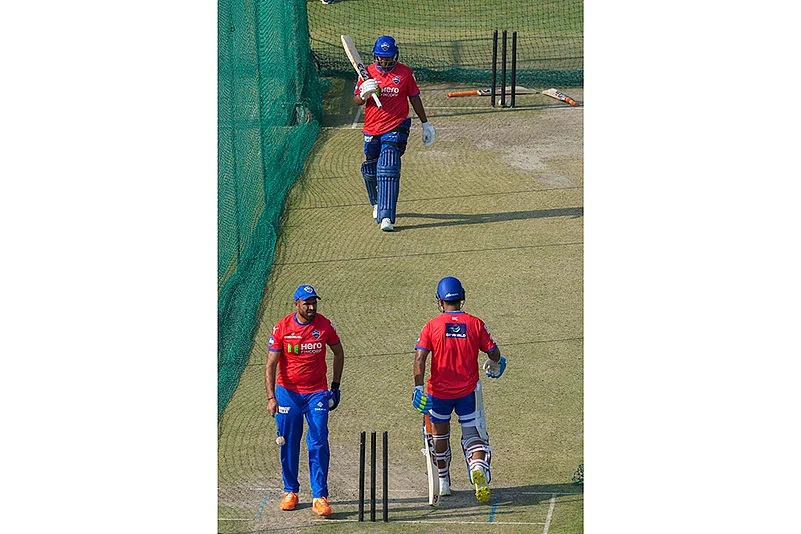 IPL 2024: Capitals practice session