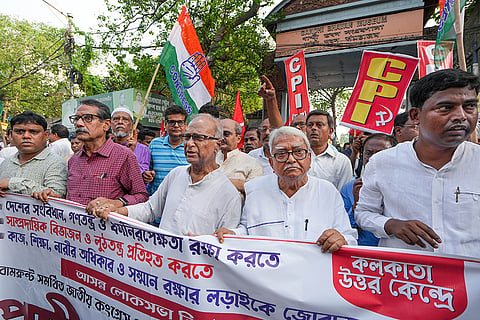 Election campaign in Kolkata