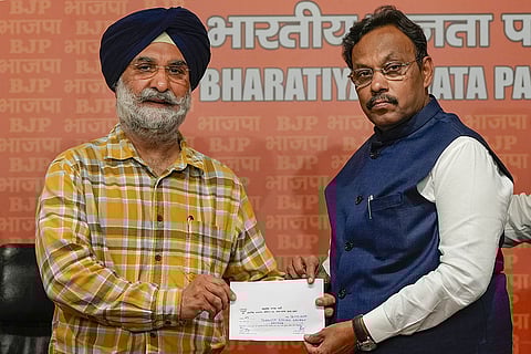 Taranjit Singh Sandhu joins BJP