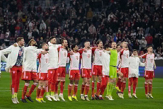 UCL: Harry Kane Guides Bayern Munich Into The Quarter-Finals With Two Goals Over Lazio - In Pics