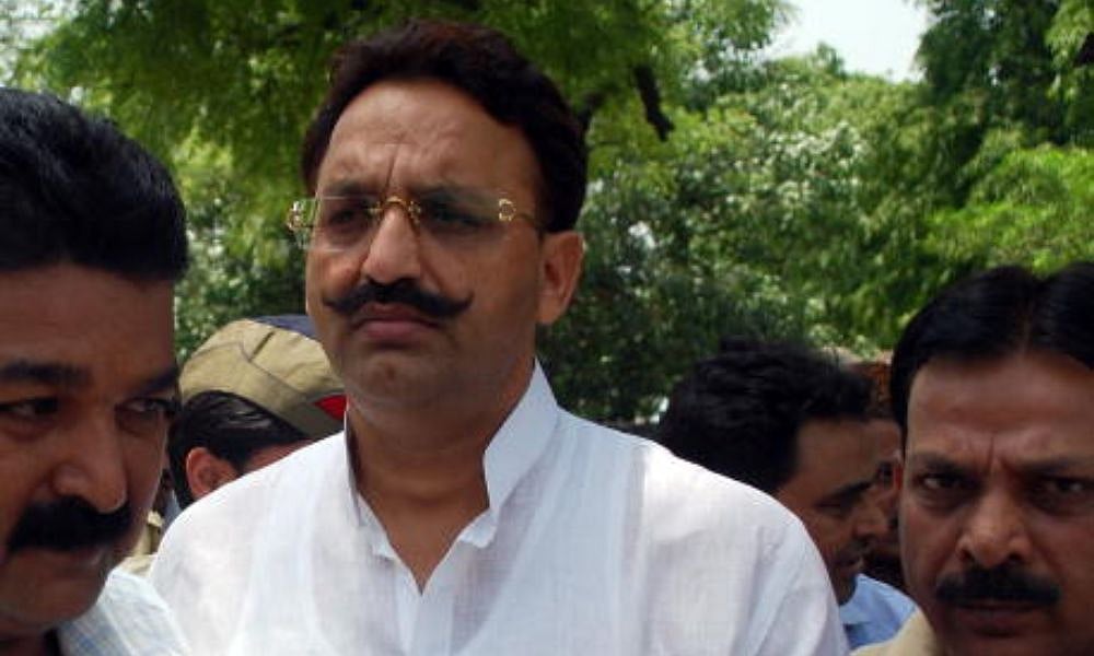 Getty Images : Independent MLA from Uttar Pradesh Mukhtar Ansari in 2010