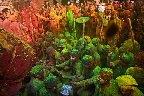 Lathmar Holi Celebration
