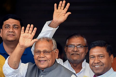 Santosh Manjhi files nomination for MLC poll