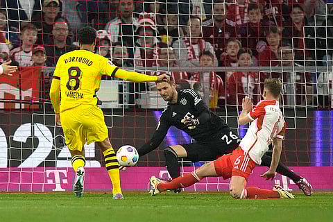 German Bundesliga Soccer Match