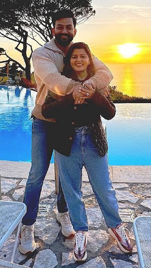 Prithviraj Sukumaran And Supriya Menon Wedding Anniversary