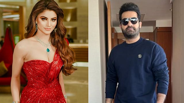 Urvashi Rautela Filters 'Lion-Hearted' Jr NTR As They Catch Up At A Gym