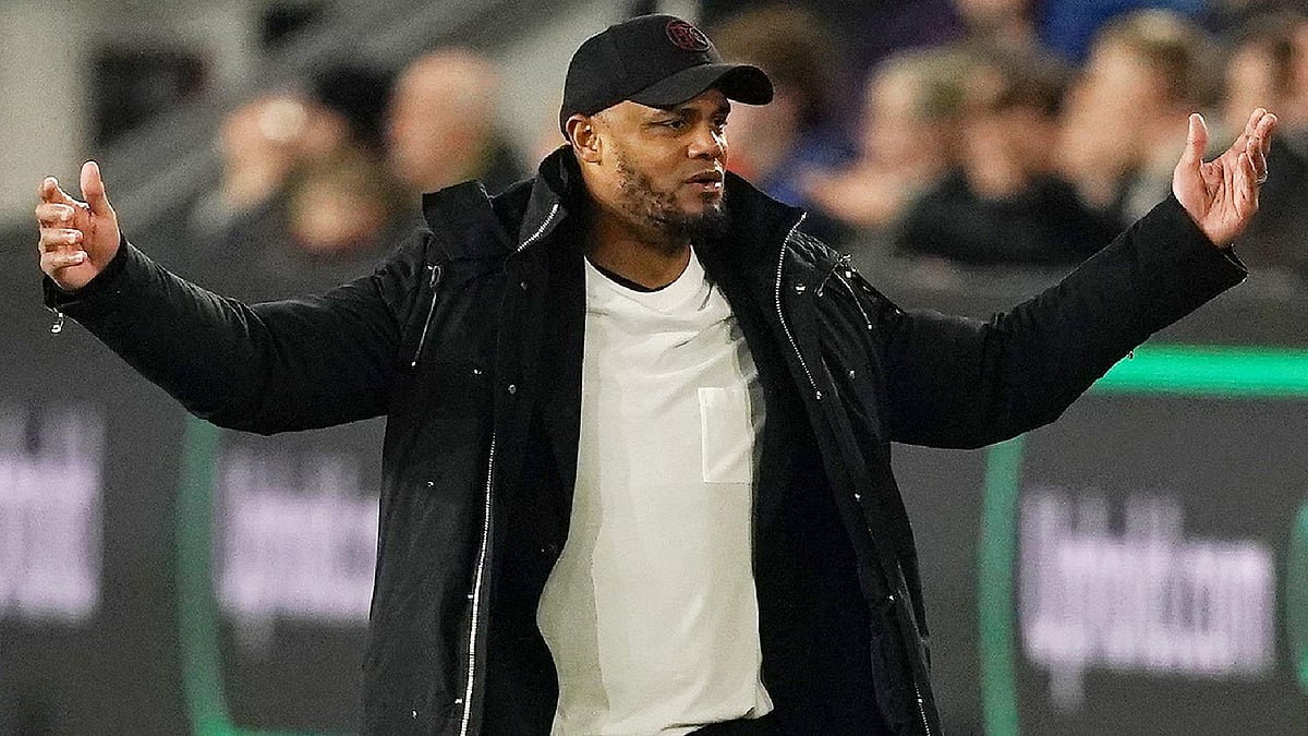 Vincent Kompany’s side had to settle for a point.  - Photo: Martin Rickett/PA