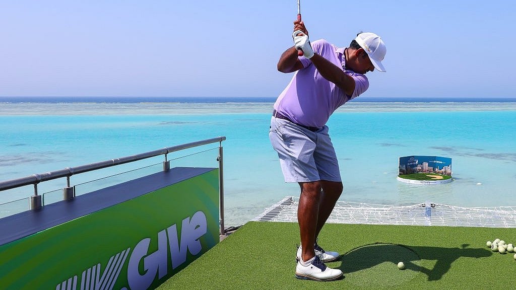 Anirban Lahiri/X : Earlier, Anirban Lahiri landed on T-14 Spot in the LIV Golf Adelaide tournament.