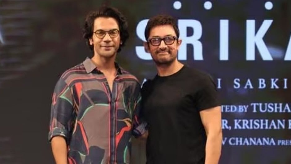 Rajkummar Rao and Aamir Khan