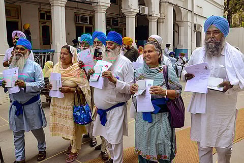 Sikh pilgrims prepare to travel to Pakistan