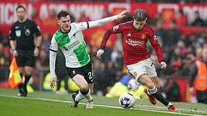 AP/Dave Thompson : Manchester United drew against Liverpool in the EPL.