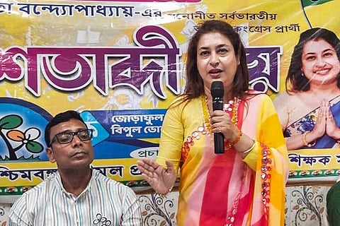 Satabdi Roy campaigns