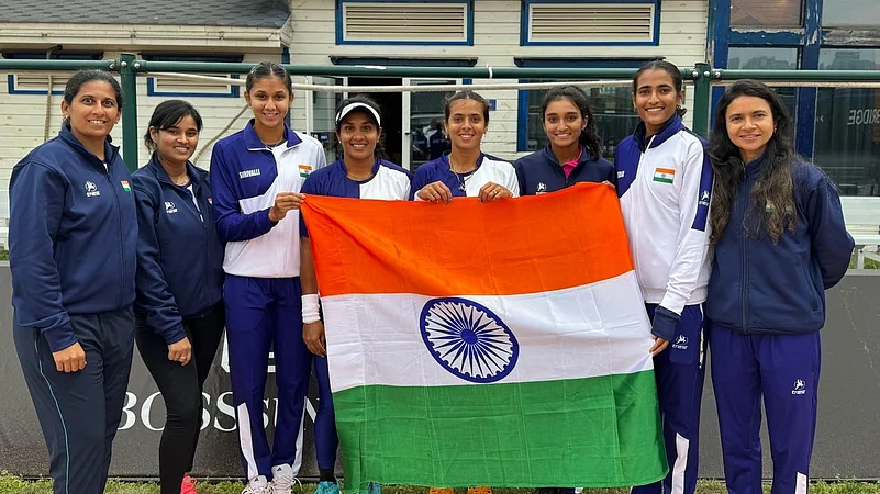 India beat Chinese taipei, BJK Cup, April 2024, AITA Twitter
