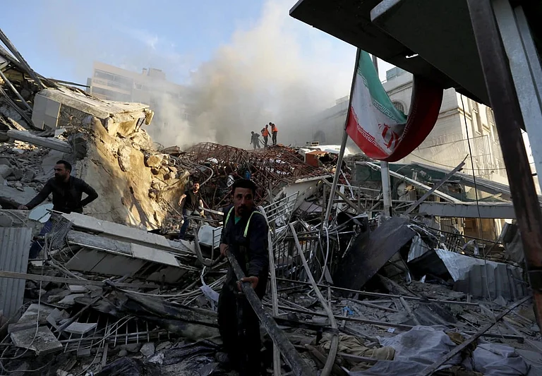 Israeli airstrike on Iran's consulate |  - AP