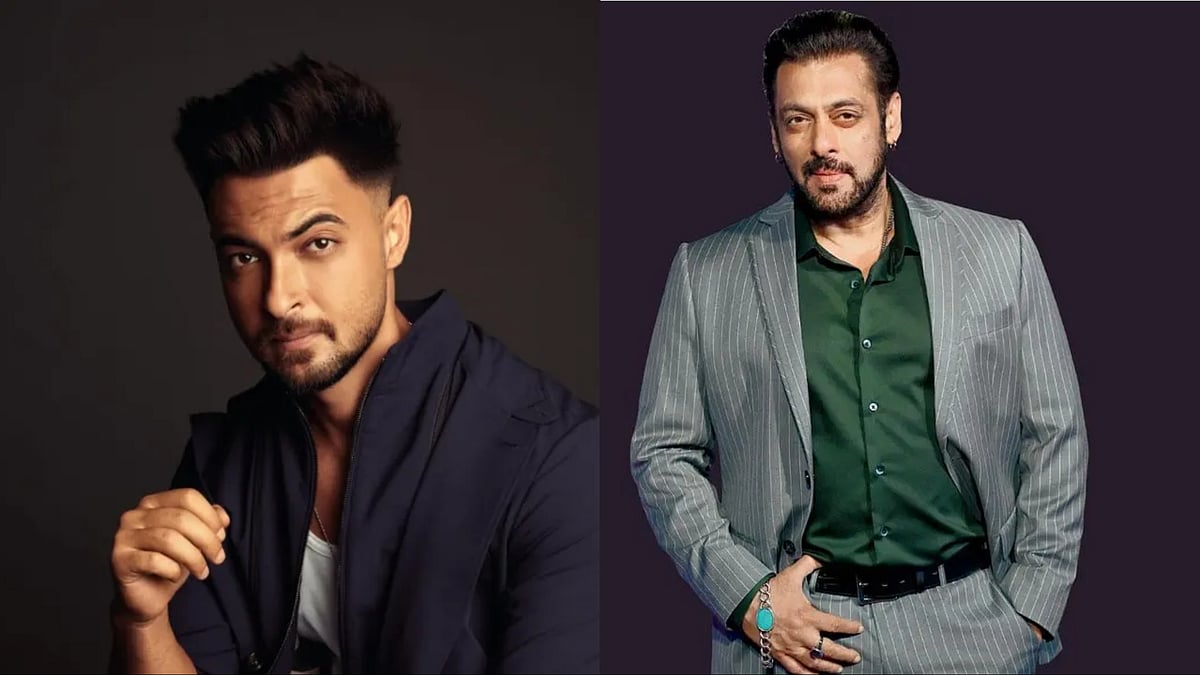 X : Aayush Sharma, Salman Khan