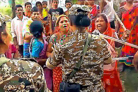 NIA team attacked in Wast Midnapore