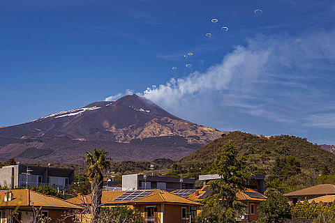 Italy Etna Volcano