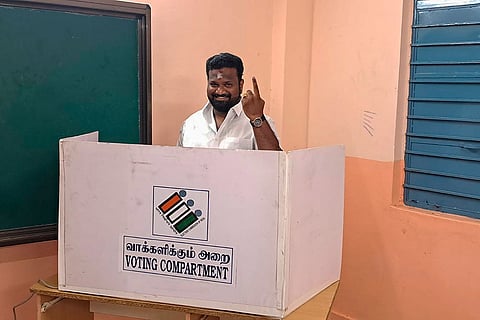 LS Polls 1st Phase: G. Thamizhvendhan votes