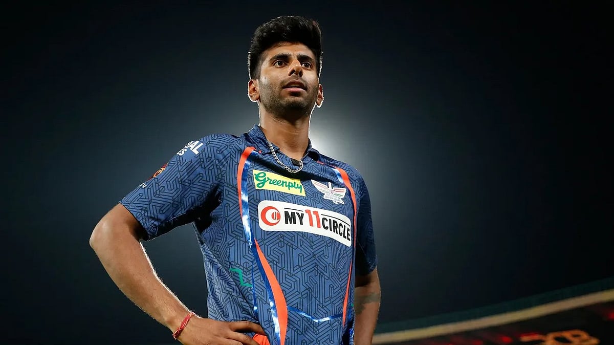 Lucknow Super Giants fast bowler Mayank Yadav had been sidelined with a lower abdominal strain  - BCCI/IPL