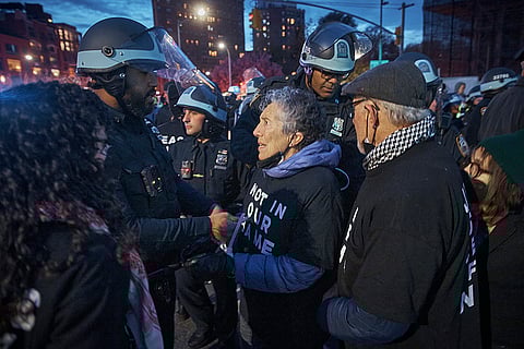 Pro-Palestinian Protest in New York