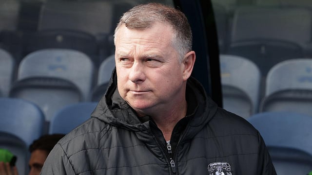 FA Cup Semi-Final: Man Utd 'Are Favourites By A Million Miles' - Coventry Boss Robins