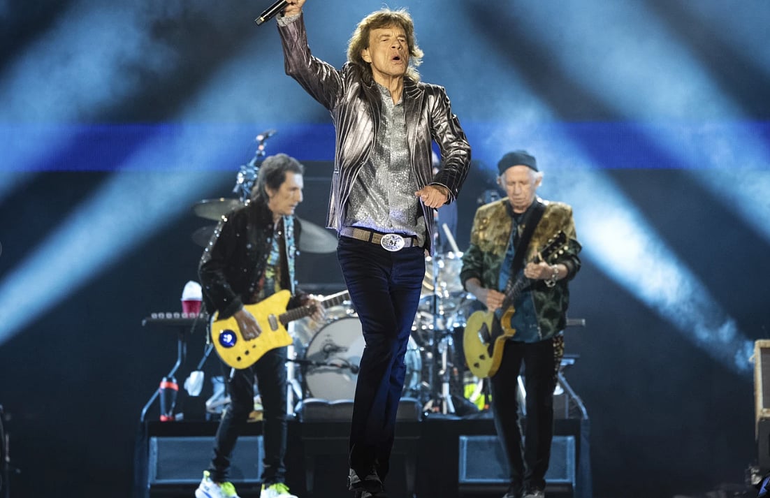 AP : The Rolling Stones, begin their latest tour