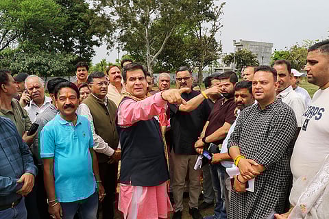 Preparations for Amit Shah's Jammu rally