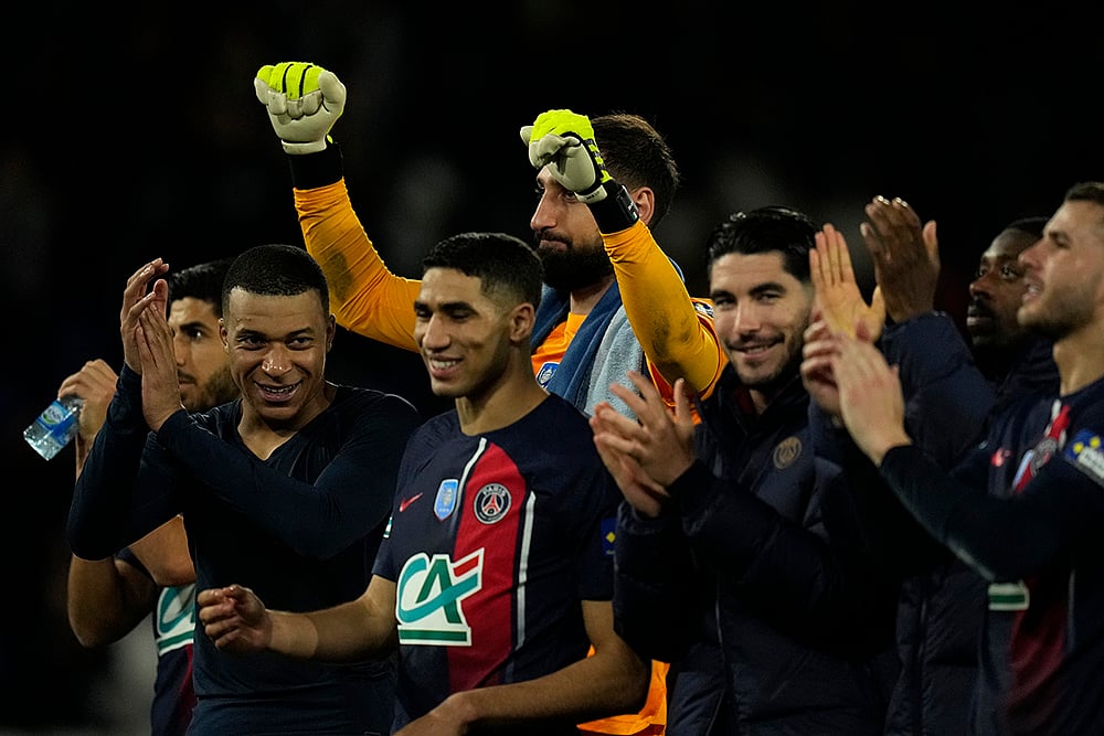 | Photo: AP/Thibault Camus : French Cup: PSG vs Rennes