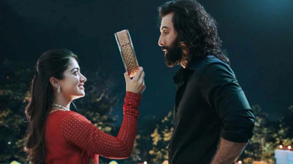 Rashmika Mandanna In The Karwa Chauth Scene