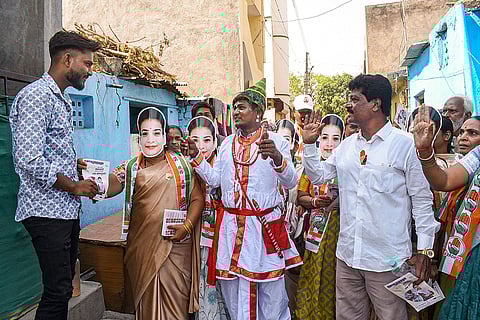 Campaign for LS polls