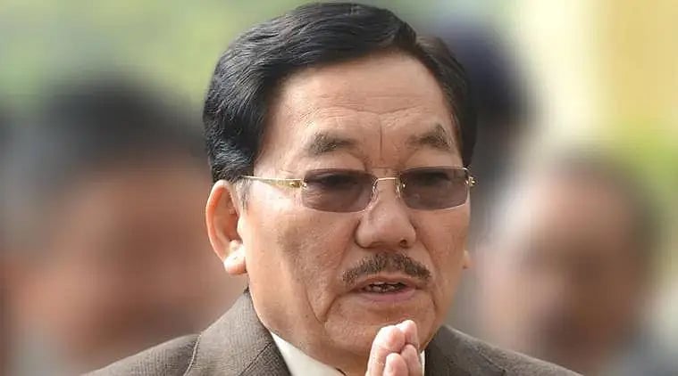 PTI : Sikkim Democratic Front (SDF) president Pawan Kumar Chamling |
