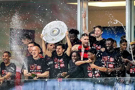 Bayer Leverkusen Win First Bundesliga Title - In Pics