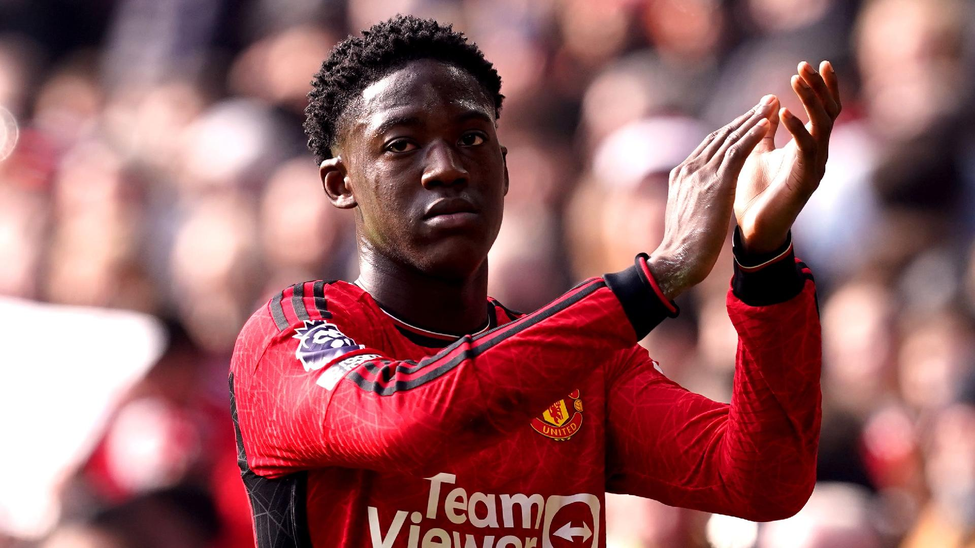 Martin Rickett/PA : Kobbie Mainoo has quickly established himself as an Old Trafford star.