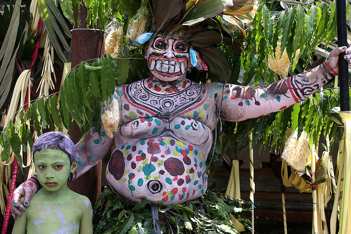 Ngerebeg Parade in Bali