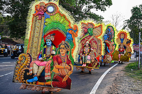 Kettukazhcha rituals at Mulakkulam temple