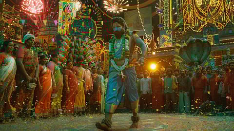 A still of Allu Arjun from 'Pushpa 2' teaser