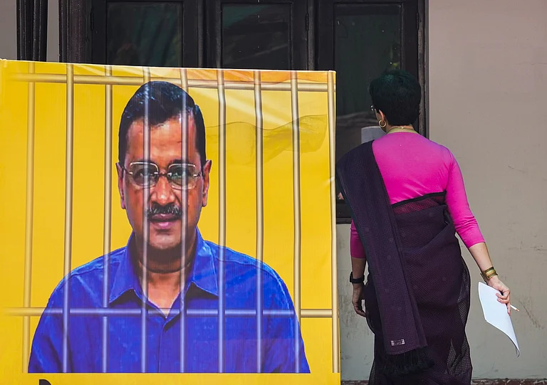 Delhi CM Arvind Kejriwal is lodged in Tihar jail as part of his judicial custody in a money laundering case - PTI