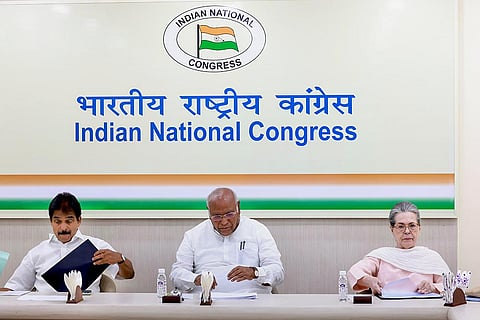 Congress CEC meeting in Delhi