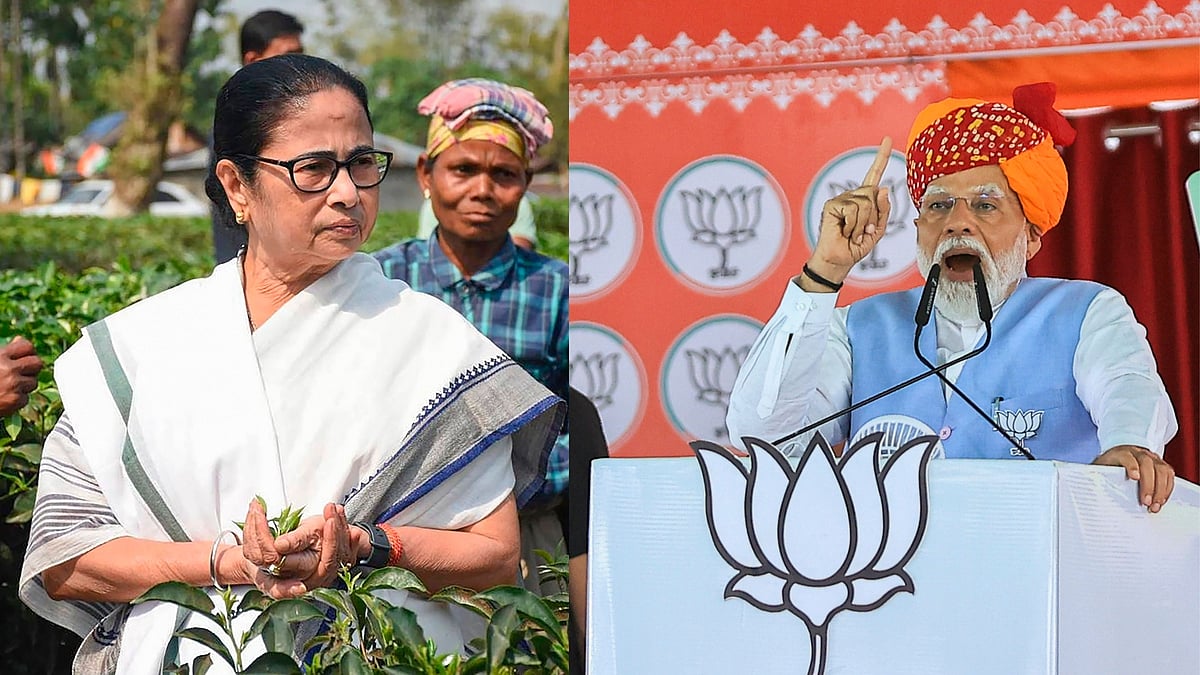 Mamata Banerjee hit out at Prime Minister Narendra Modi over his remarks 