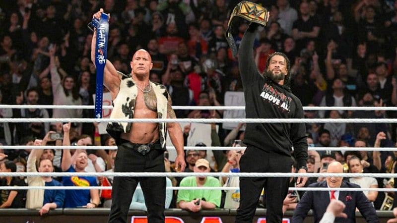 WWE Wrestlemania 40 Results List Of Winners On Night 1 The Rock